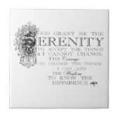 Serenity Prayer Tegeltje (Voorkant)