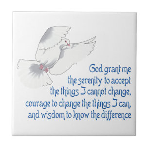 Serenity Prayer Tegeltje