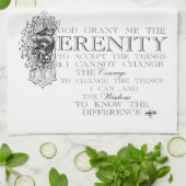 Serenity Prayer Theedoek (Gevouwen)