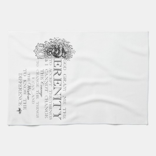 Serenity Prayer Theedoek (Horizontaal)