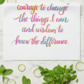 Serenity Prayer Towel Theedoek (Gevouwen)