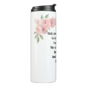 Serenity Prayer - Travel Tumbler - AA Thermosbeker (Gedraaid links)
