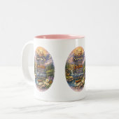 Serenity Prayer Tweekleurige Koffiemok (Voorkant links)