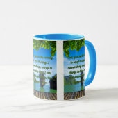 Serenity Prayer Two-Tone Mok (Voorkant rechts)