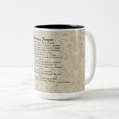 Serenity Prayer Two-Toned Mok (Voorkant rechts)