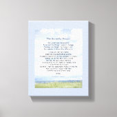 Serenity Prayer verpakt canvas inspirerend quote (Voorkant)