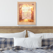 Serenity Prayer verpakte canvaskunst met quote Canvas Afdruk (Insitu (Slaapkamer))
