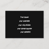 Serenity Prayer Visitekaartje (Achterkant)