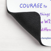 Serenity Prayer w/Dog Muismat (Hoek)