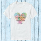 Serenity Prayer Waterverf T-Shirt