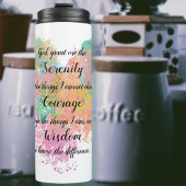 Serenity Prayer Waterverf Thermal Tumbler Thermosbeker