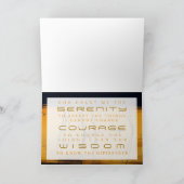 Serenity Prayer Wenskaart Kaart (Binnen)