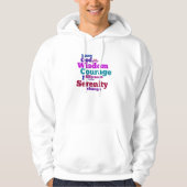 Serenity Prayer Wordle Hoodie (Voorkant)