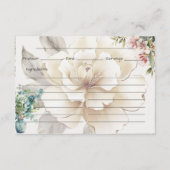 Serenity Recept Kaart (Achterkant)