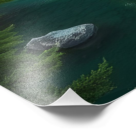 Serenity River Foto Afdruk (Hoek)