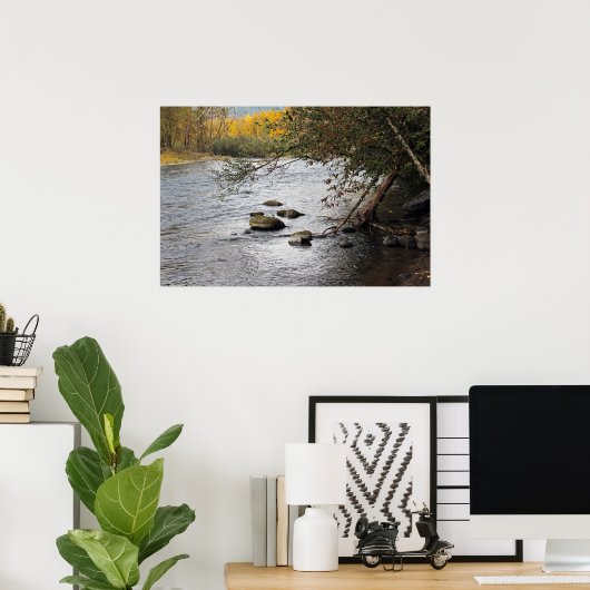 Serenity River Poster (Thuiskantoor)