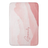 Serenity Romantic Pink Landschap Badmat (Voorkant Verticaal)