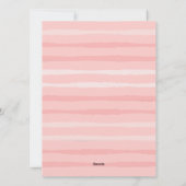 Serenity Romantic Pink Landschap Feestdagenkaart (Achterkant)