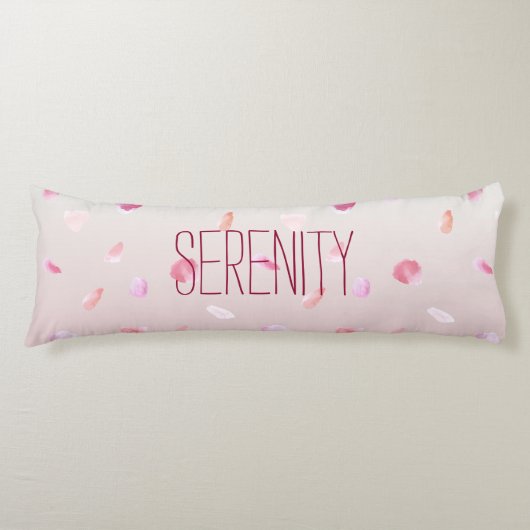 Serenity Romantisch Roos Petals Lichaamskussen (Voorkant)