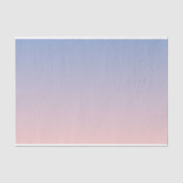 Serenity Roos Quartz Blauw Roze Ombre Tissuepapier