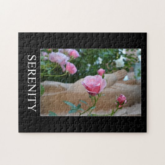 Serenity Rozen Puzzle Legpuzzel (Horizontaal)