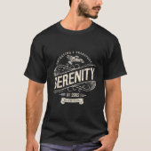 Serenity Sgling And Transport Firefly T-shirt (Voorkant)