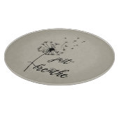 Serenity Slice: gewoon ademen Snijplank (Hoek)