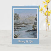 Serenity Snelle Herstel Denk Aan Jou Kaart (Gele Bloem)