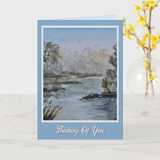 Serenity Snelle Herstel Denk Aan Jou Kaart (Gele Bloem)