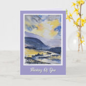 Serenity Snelle Herstel Denk Aan Jou Kaart (Gele Bloem)