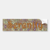 SERENITY Sobriety Recovery Bumpersticker (Voorkant)