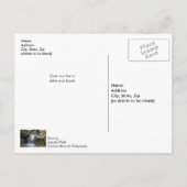 Serenity Spa Falls Beterschap Ansichtkaart Briefkaart (Achterkant)