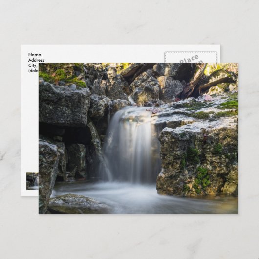 Serenity Spa Herfsten Briefkaart (Voorkant / Achterkant)