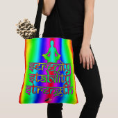 Serenity Stabiliteit Sterkte Boodschappentas Tote Bag (Dichtbij)