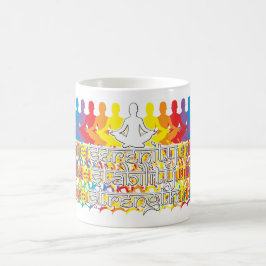 Serenity Stability Sterkte Rainbow-intenties Koffiemok