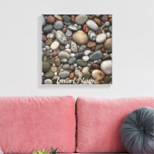 Serenity Stones Canvas Afdruk (Insitu (Woonkamer))