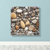 Serenity Stones Canvas Afdruk (Insitu (Houten vloer))