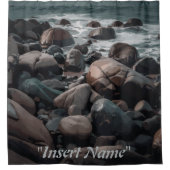 Serenity Stones Douchegordijn (Voorkant)