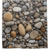 Serenity Stones Douchegordijn (Voorkant)