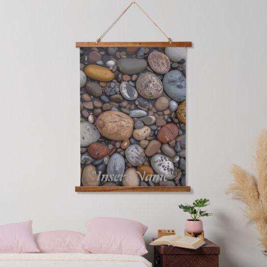 Serenity Stones Hangend Wandkleed (Slaapkamer)