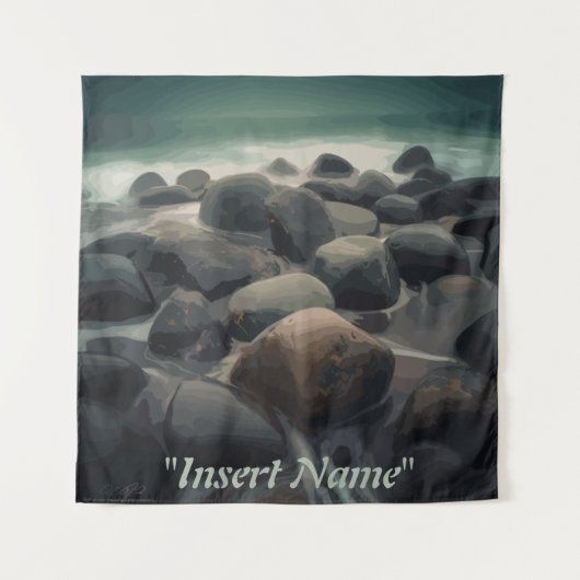 Serenity Stones Wandkleed (Voorkant)