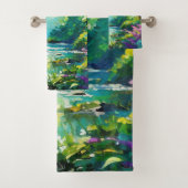 Serenity Stream Handdoekenset  Bad Handdoek (Insitu)