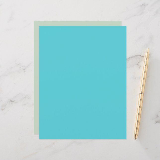 Serenity Sunset op Zee Dot Mandala Scrapbook Papie (Voorkant / Achterkant in situ)