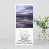 Serenity Sunset Rack Kaart (Staand voorkant)