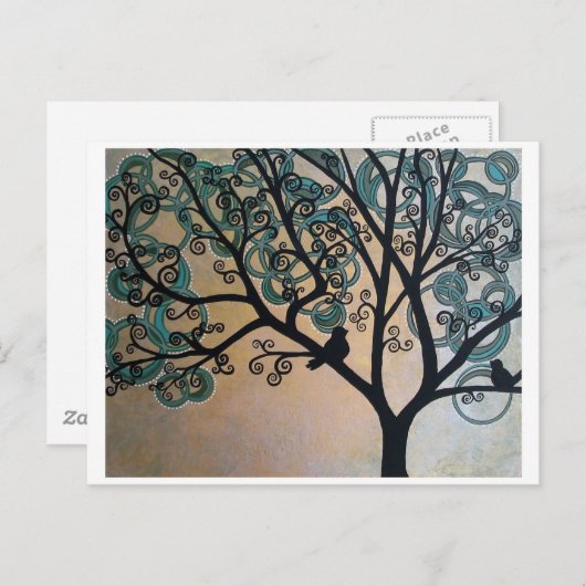 Serenity Tree Briefkaart (Voorkant / Achterkant)