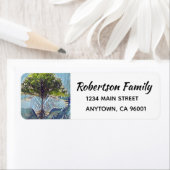 Serenity Tree of Life met Angel Wings Etiket (Insitu)