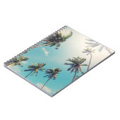 Serenity tropisch strandlandschap notitieboek (Linkerzijde)