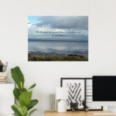 Serenity Uitzicht Poster (Thuiskantoor)