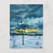 "Serenity" van Hilary J England Briefkaart (Voorkant)