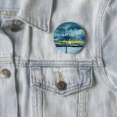 "Serenity" van Hilary J England Ronde Button 5,7 Cm (In situ)